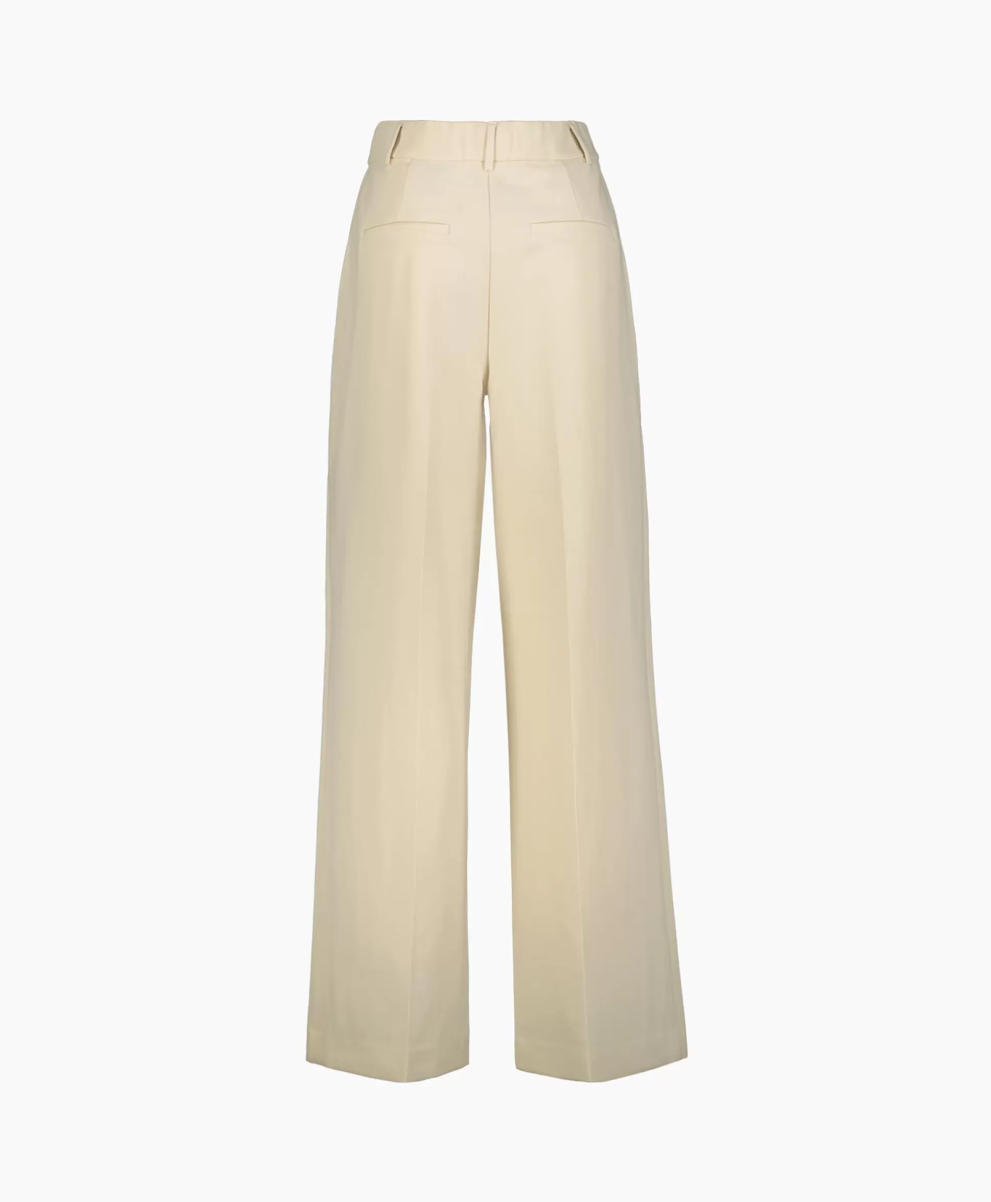 Store Co'Couture Pantalon Vola Long Pleat Beige Dames Broeken