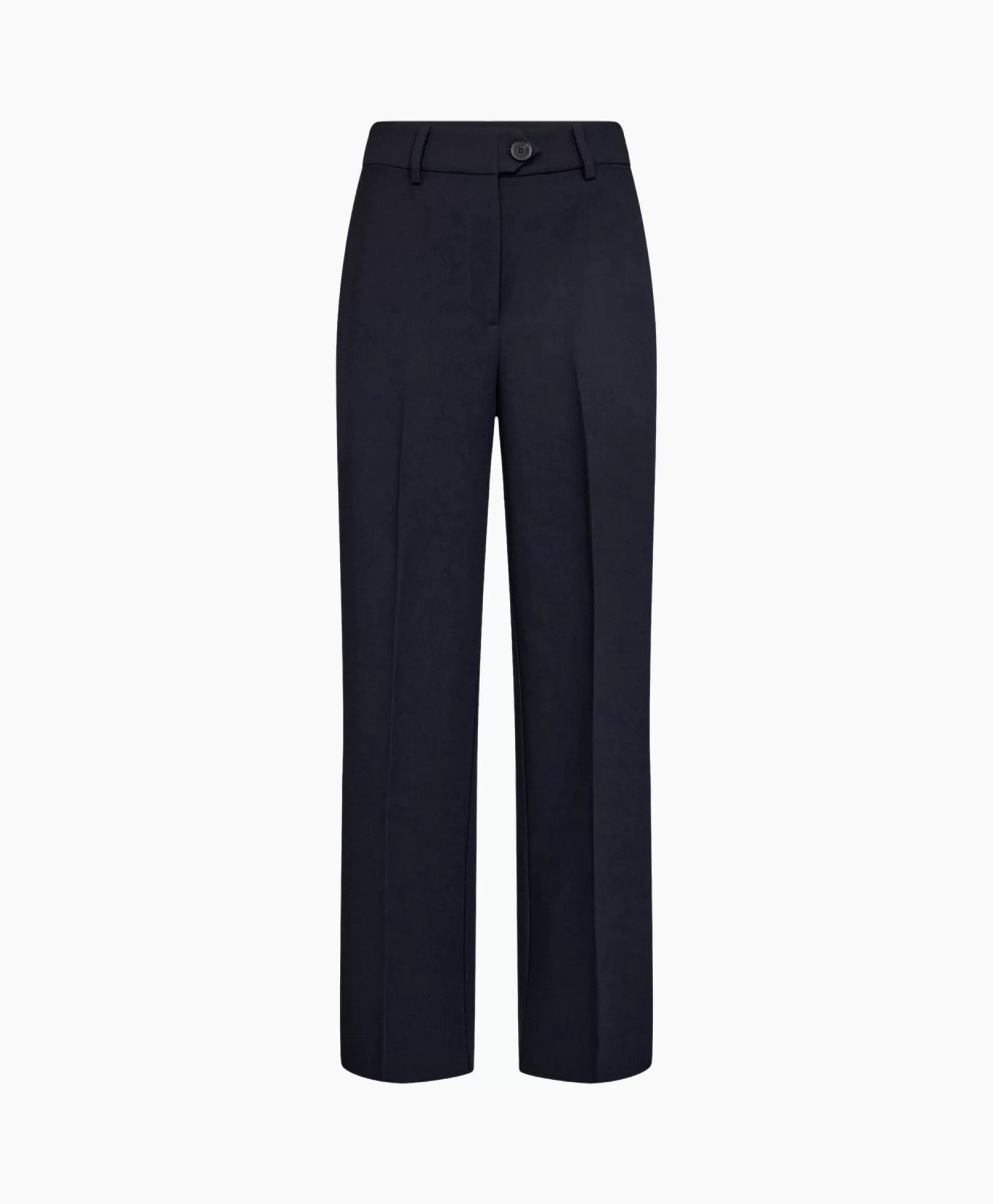 Store Co'Couture Pantalon Vola Wide Donker Blauw Dames Broeken