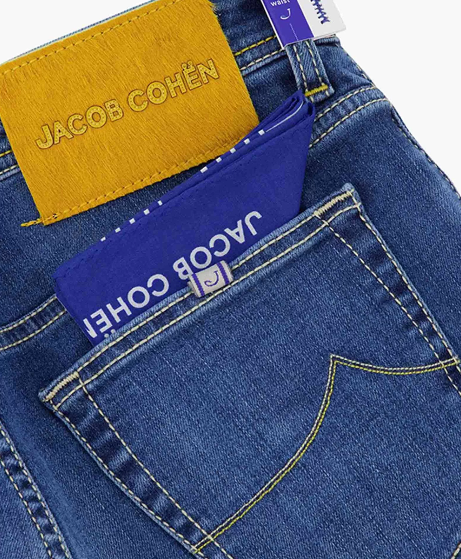 Best Sale Jeans Pant 5 Pkt Slim Fit Bard Blauw Heren Broeken