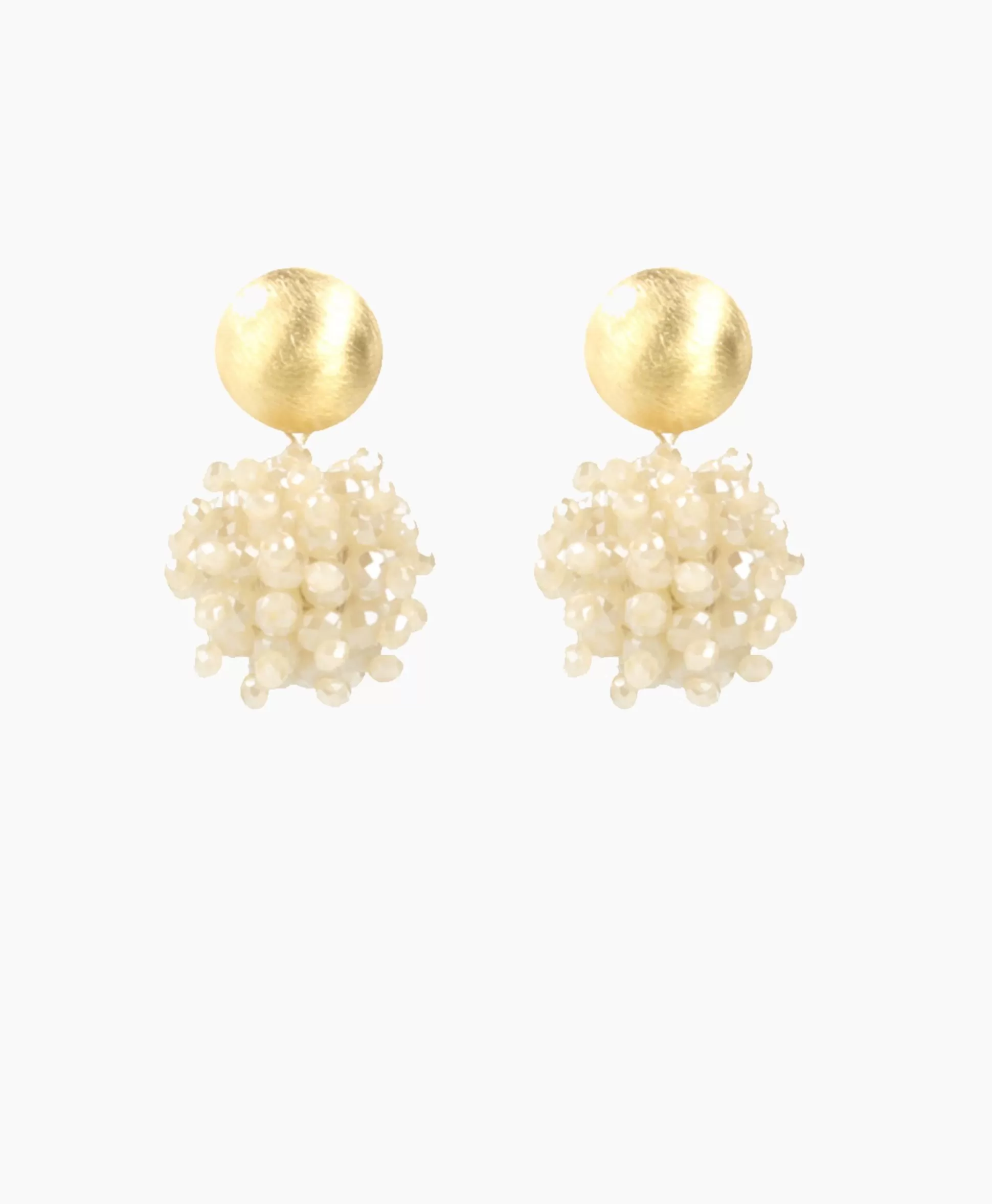 Store Oorbellen Ce Gb Globe S Double Ston Zalm Dames Sieraden