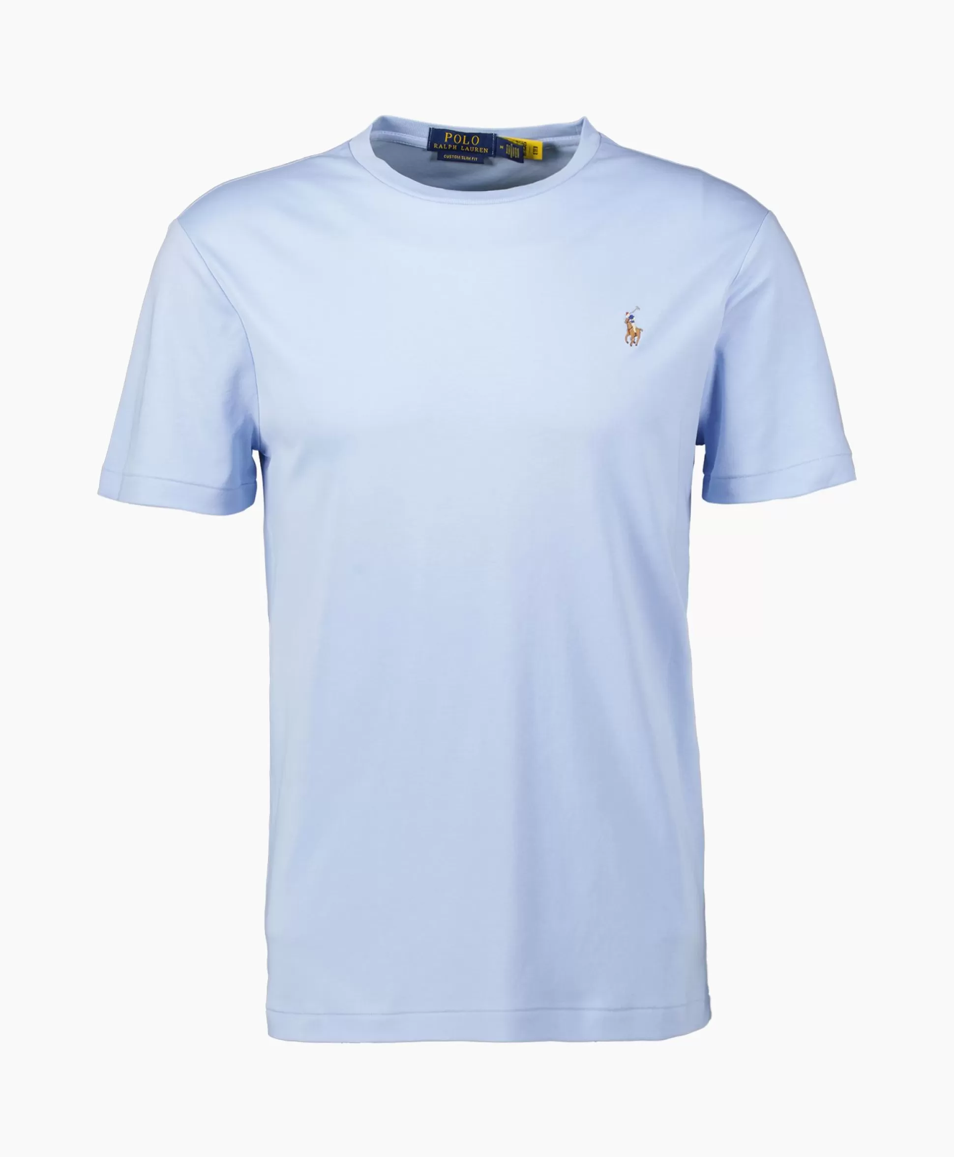 New T-Shirt Korte Mouw Short Sleeve Licht Blauw Heren T-Shirts