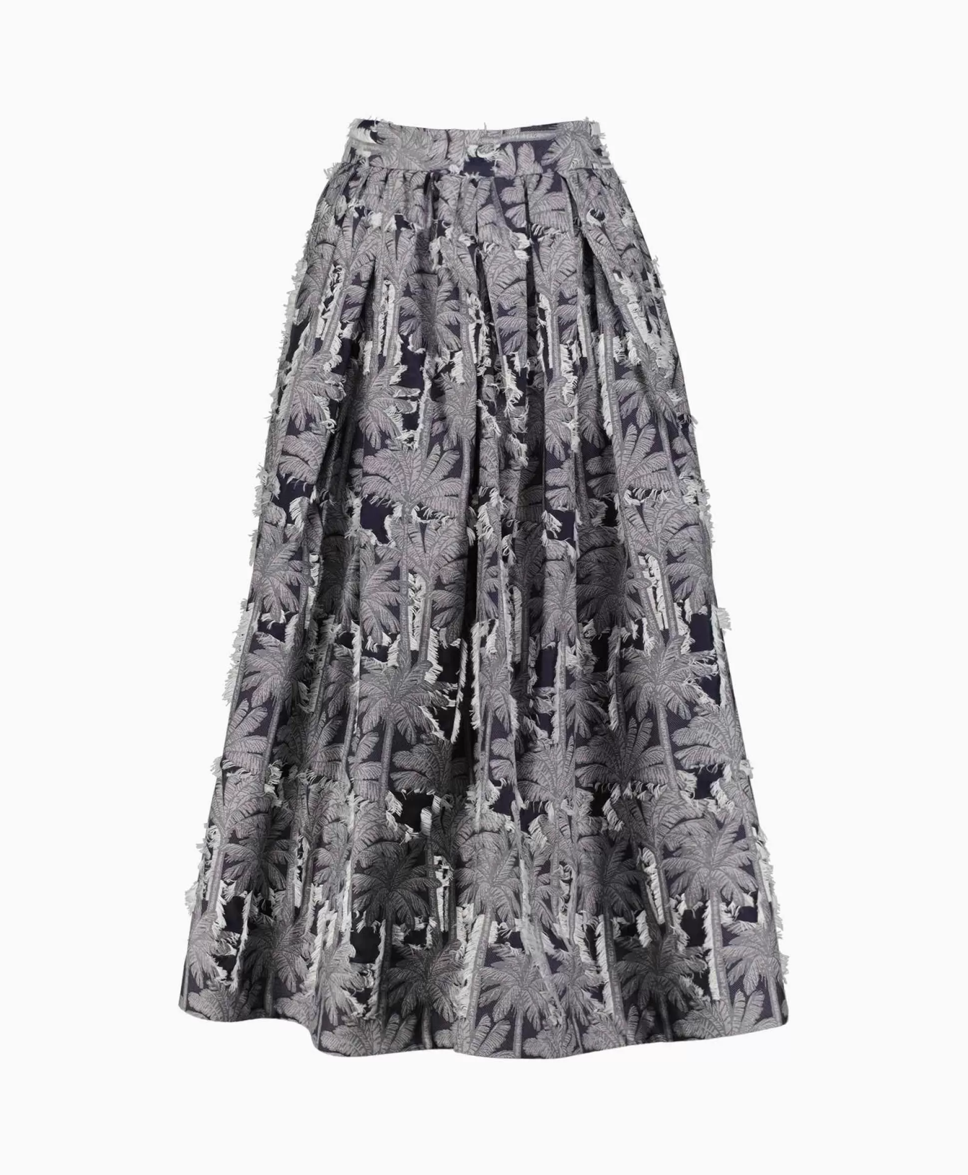 Online Midi Rok Divonne Grijs Dames Rokken