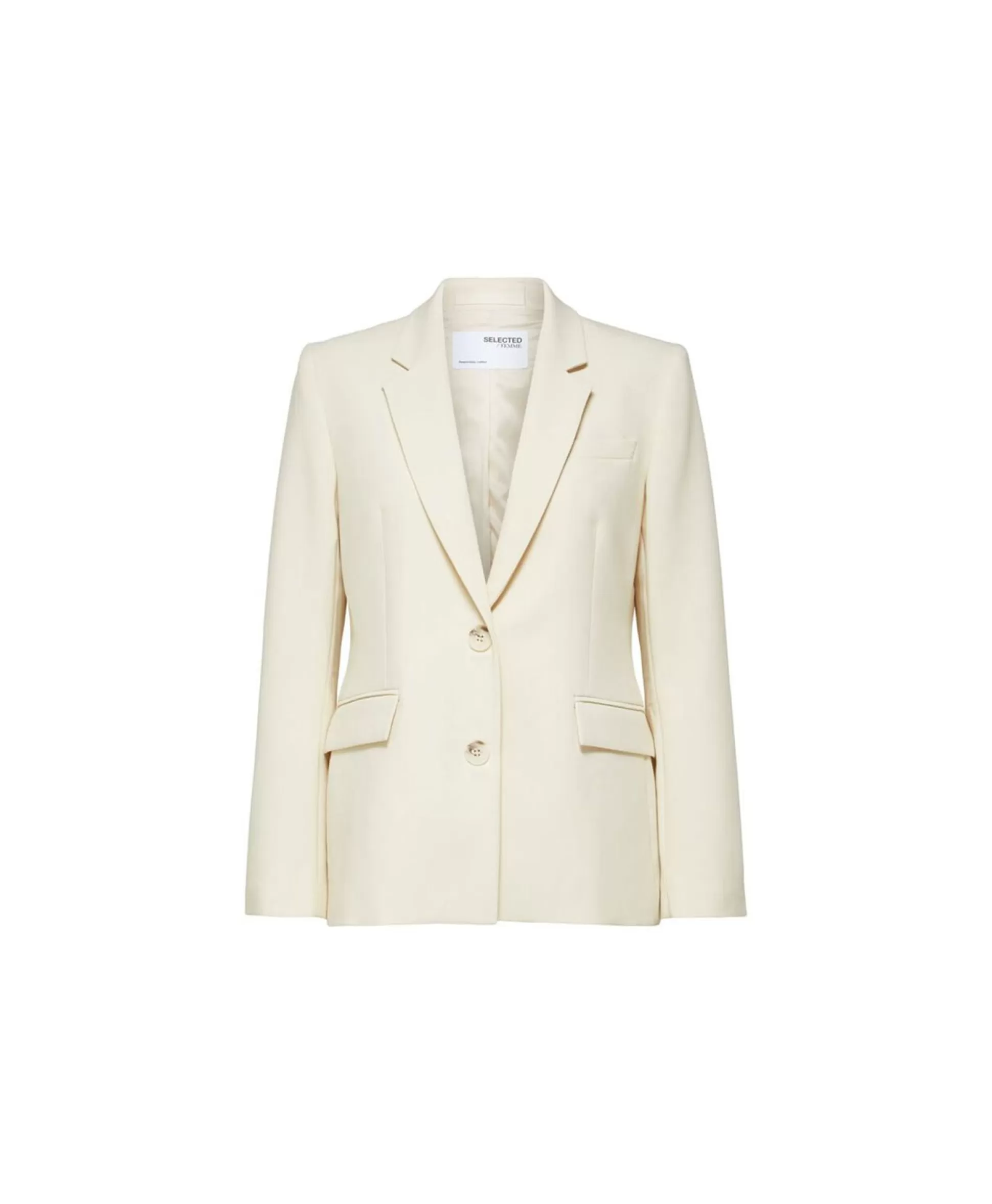Cheap Jasje Rita Classic Blazer Birch B Off White Dames Blazers