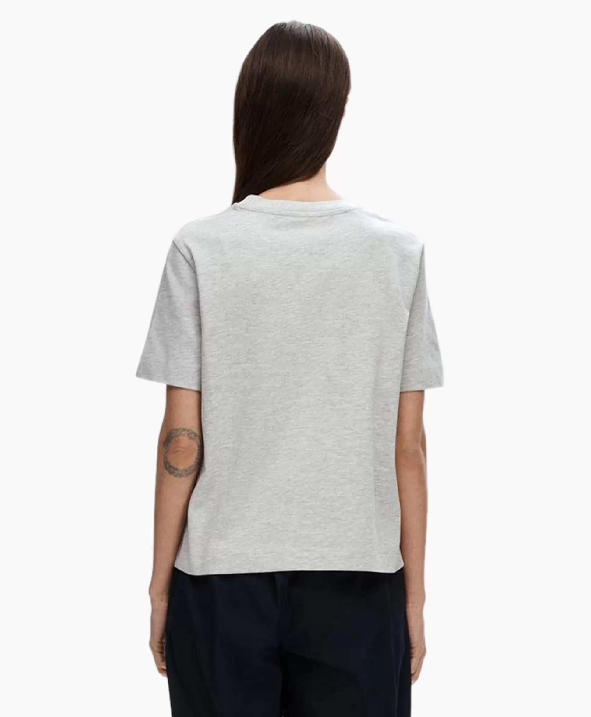 Cheap T-Shirt Essential Ssboxy Tee Noos Licht Grijs Dames T-Shirts & Tops
